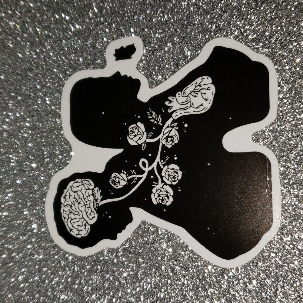 ART Gothic Couple WATERPOOF Sticker